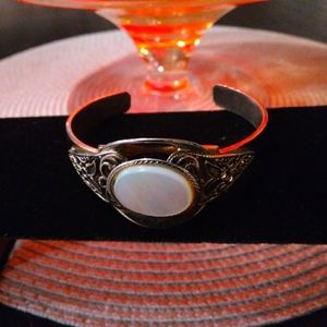 Silver & Mother of Pearl Bracelet